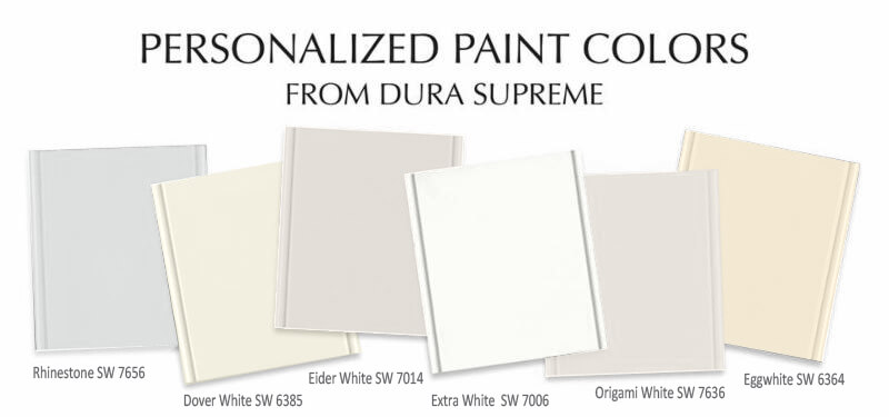 Personalized Paint Colors from Dura Supreme Cabinetry. Easy Custom Painted Cabinets.