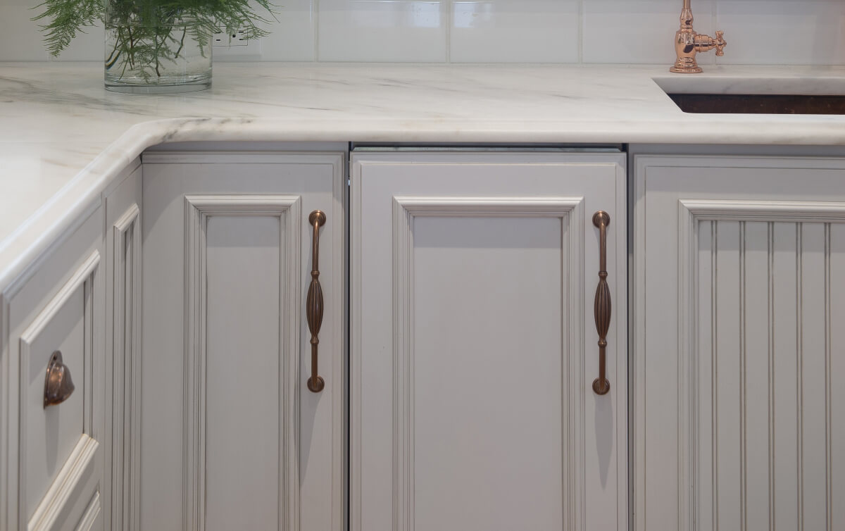 Dura Supreme Cabinetry is shown in a 