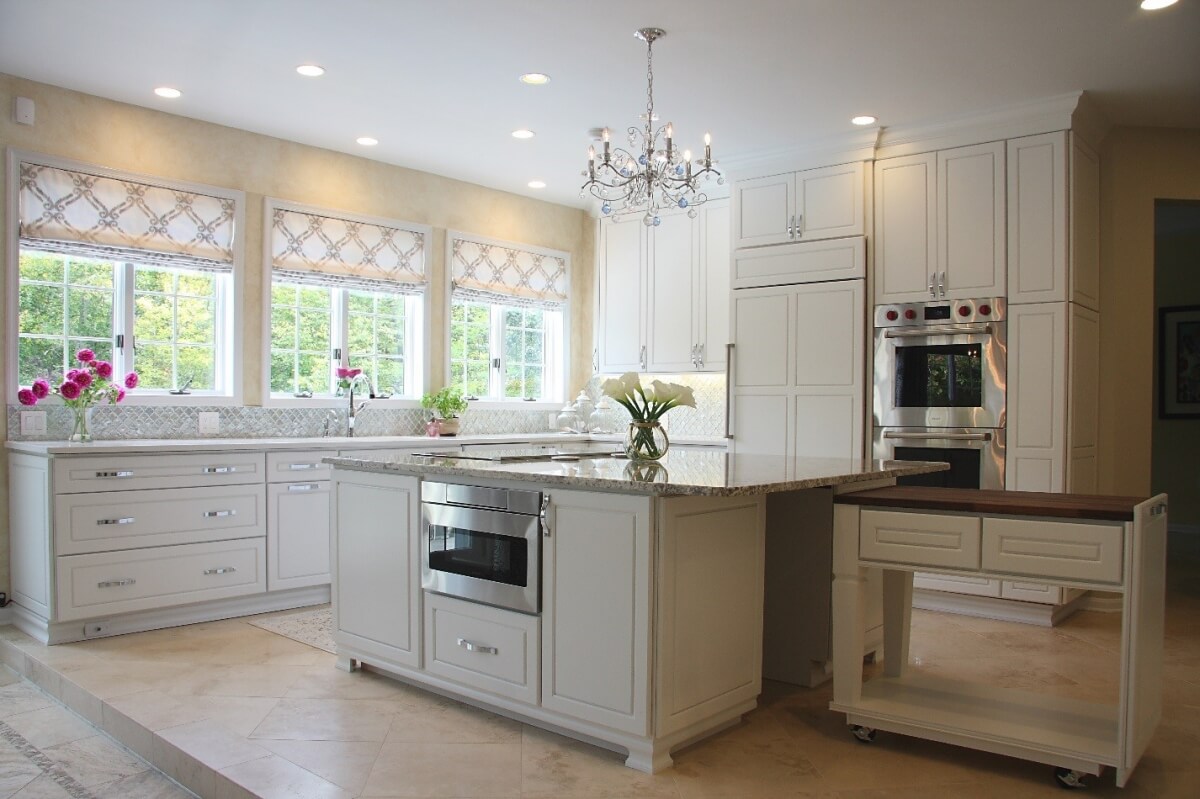 Dura Supreme Cabinetry kitchen design by Jessica Page of NVS Kitchen & Bath Inc., Virginia.