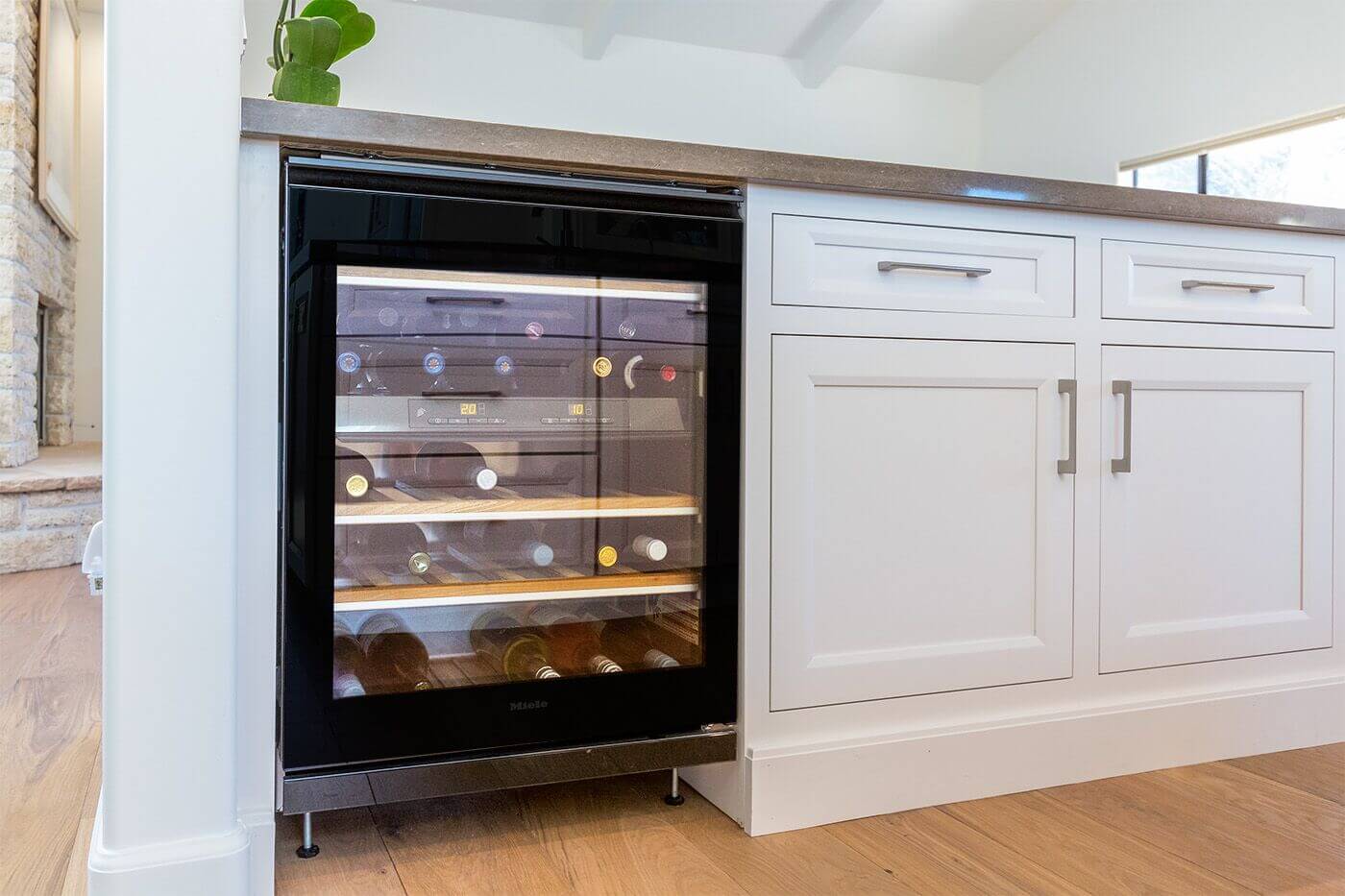 Galley Kitchen with Two Kitchen Islands - Dura Supreme Cabinetry