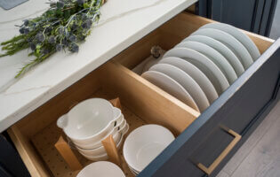 How to Hide Your Refrigerator In Plain Sight with Appliance Panels - Dura  Supreme Cabinetry