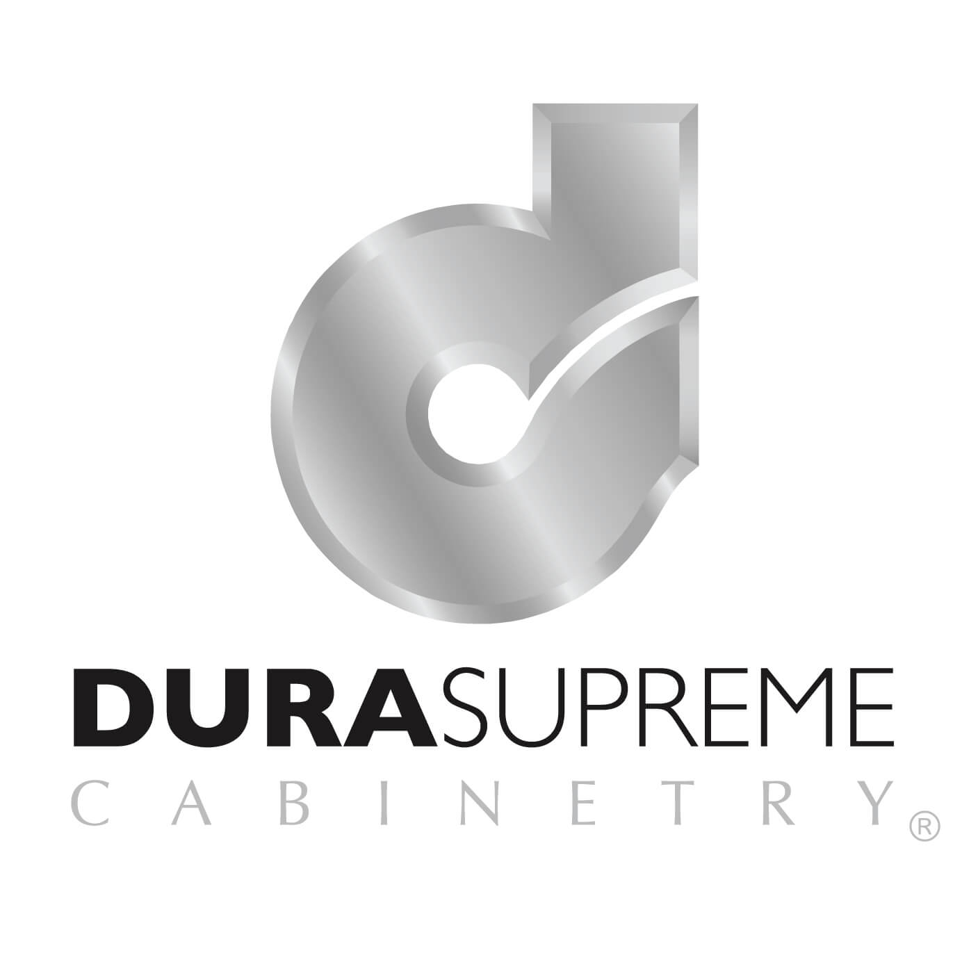 Dura Supreme Cabinetry Logo. An American-made semi-custom and custom cabinetry brand sold nationally.