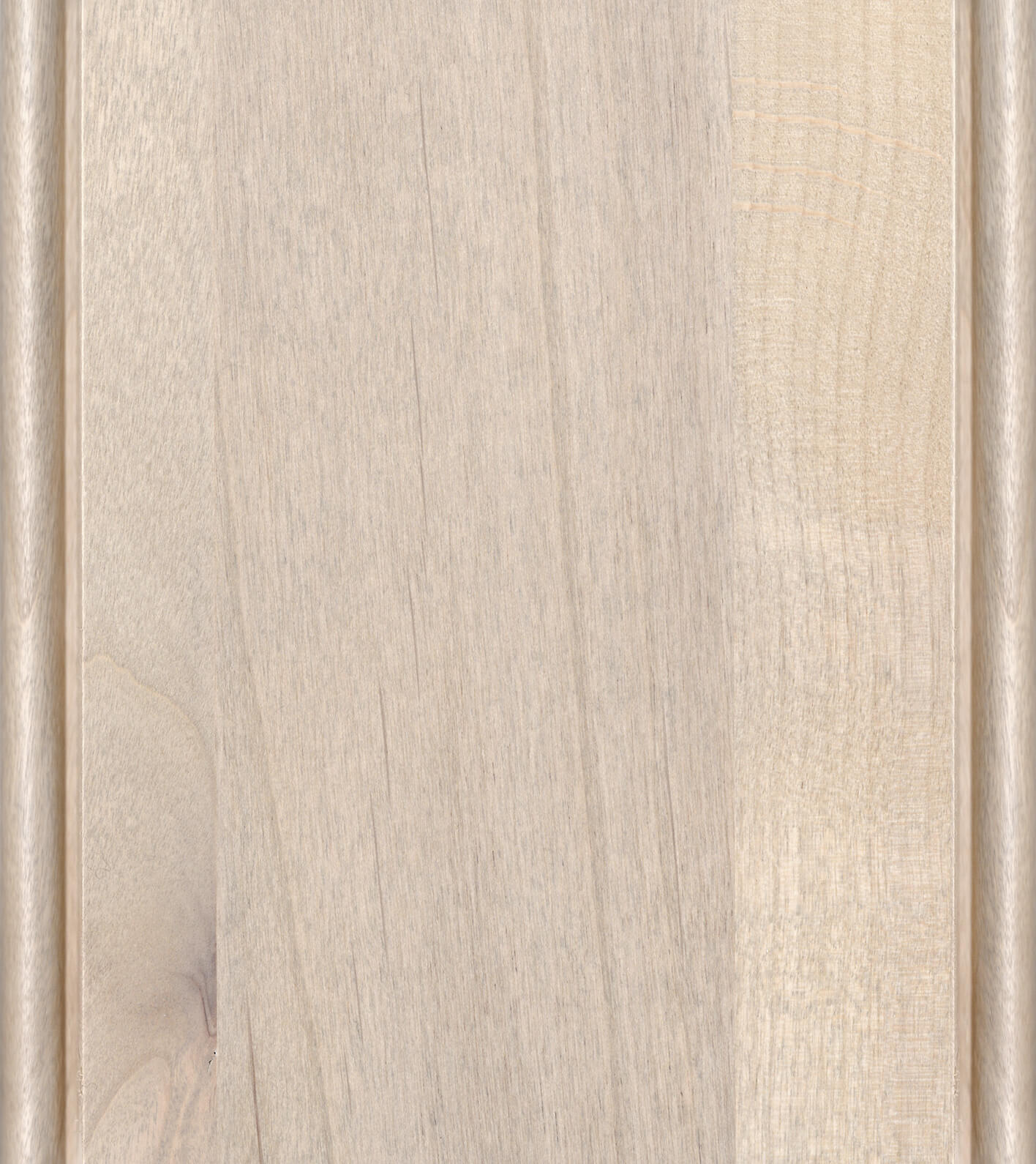 Alabaster Stain on Knotty Alder