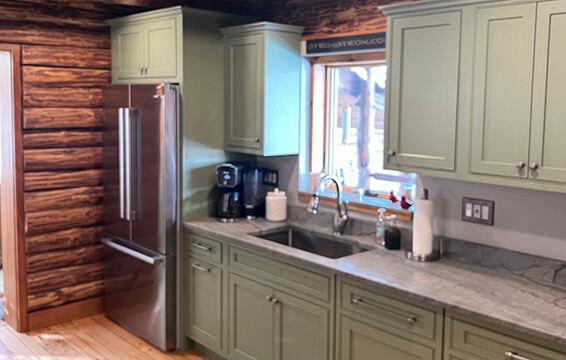 We are so happy with our new kitchen. The craftsmanship of the Dura Supreme cabinets are top-notch.